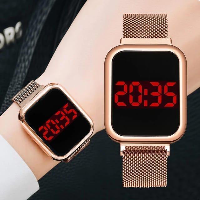 LED Magnetic Watch for Females