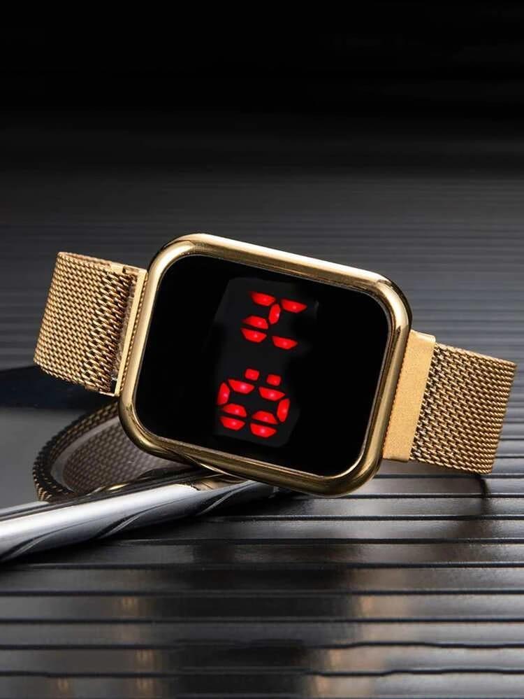 LED Magnetic Watch for Females