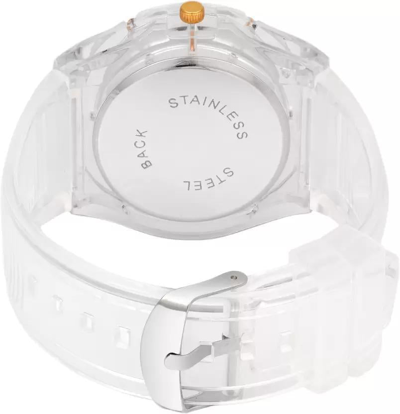 Transparent Analog watch For Boys and girls