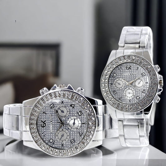 Couple stylish luxury watches