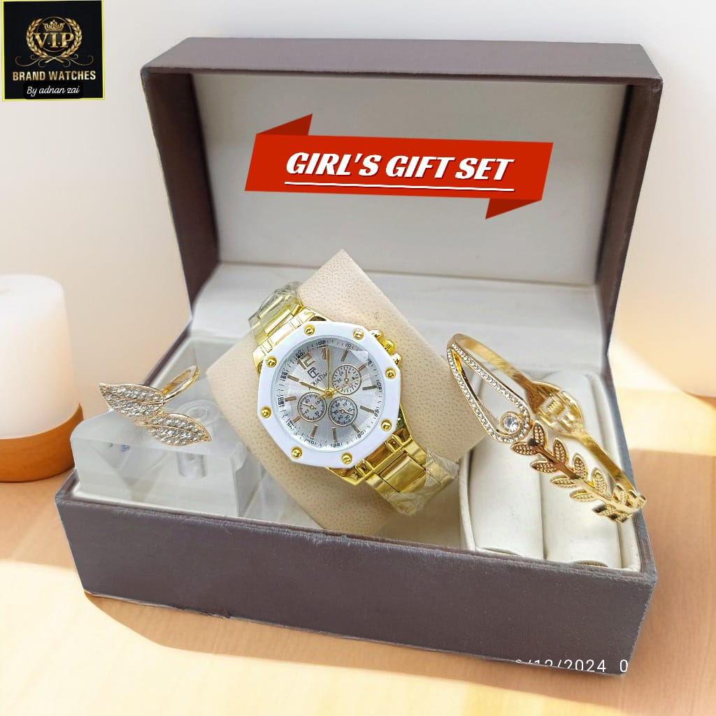 GIRL'S CHIN WATCH SET