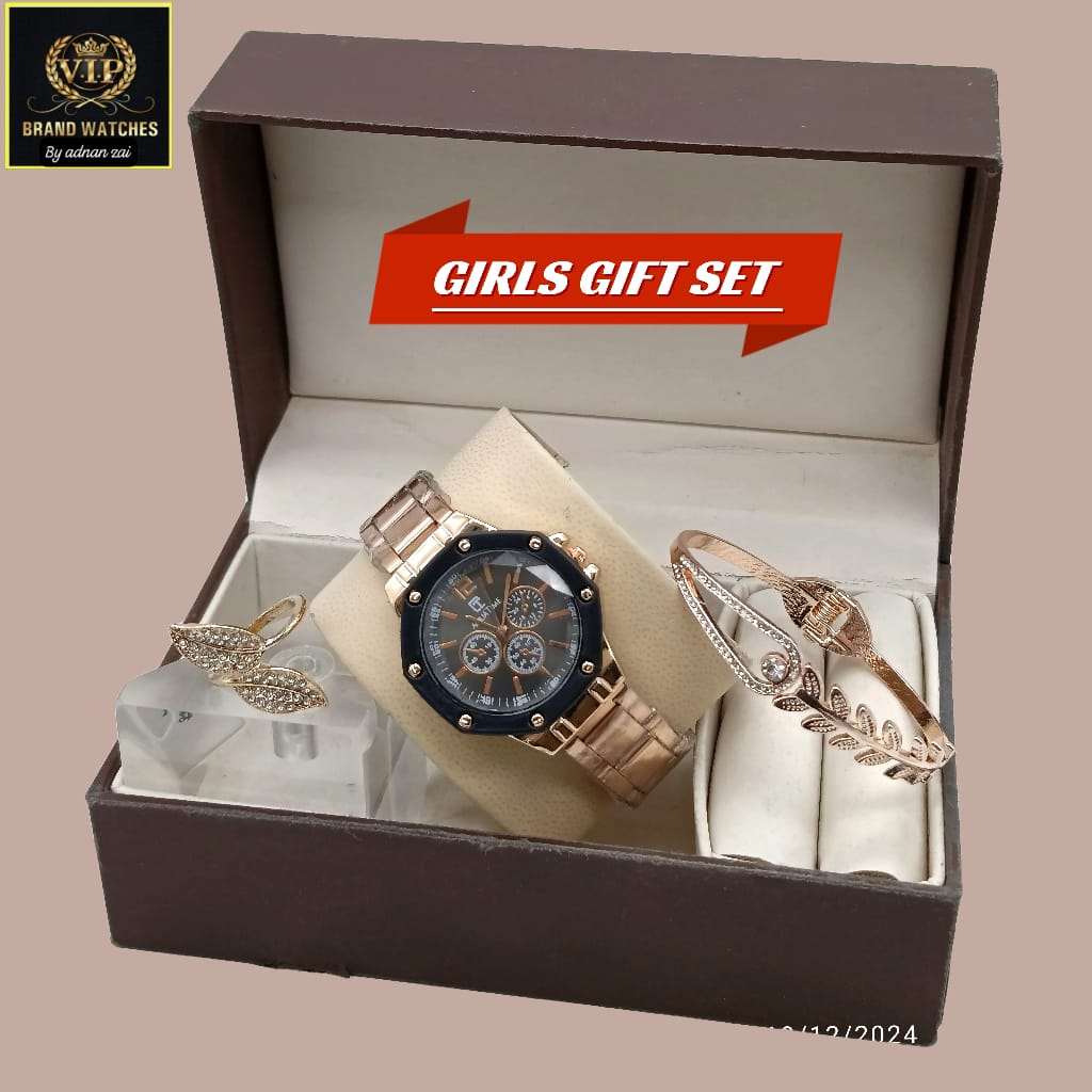 GIRL'S CHIN WATCH SET