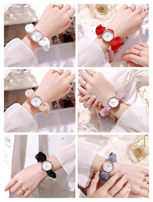 Ribbon Streamer Watch For Girls